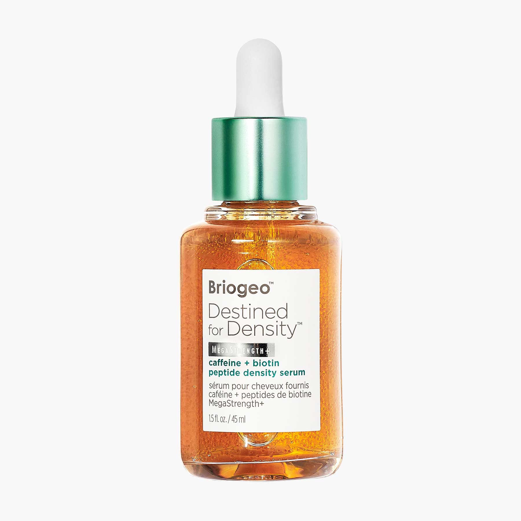 Destined For Density™ MegaStrength+ Caffeine + Biotin Peptide Density Serum - Briogeo