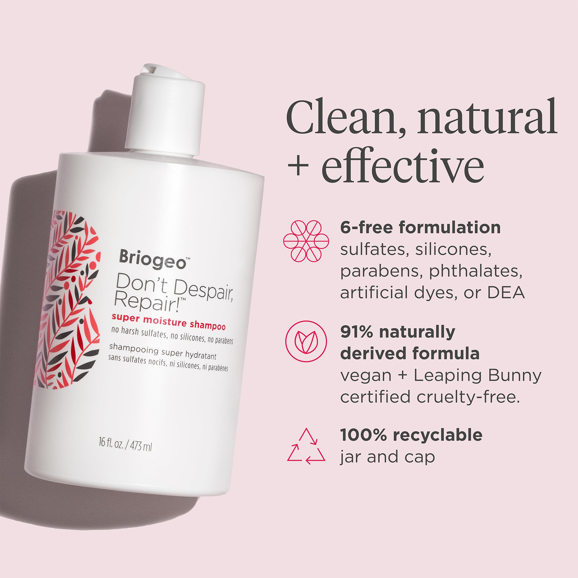 Don’t Despair Repair!™ Super Moisture Shampoo 8 oz - Briogeo