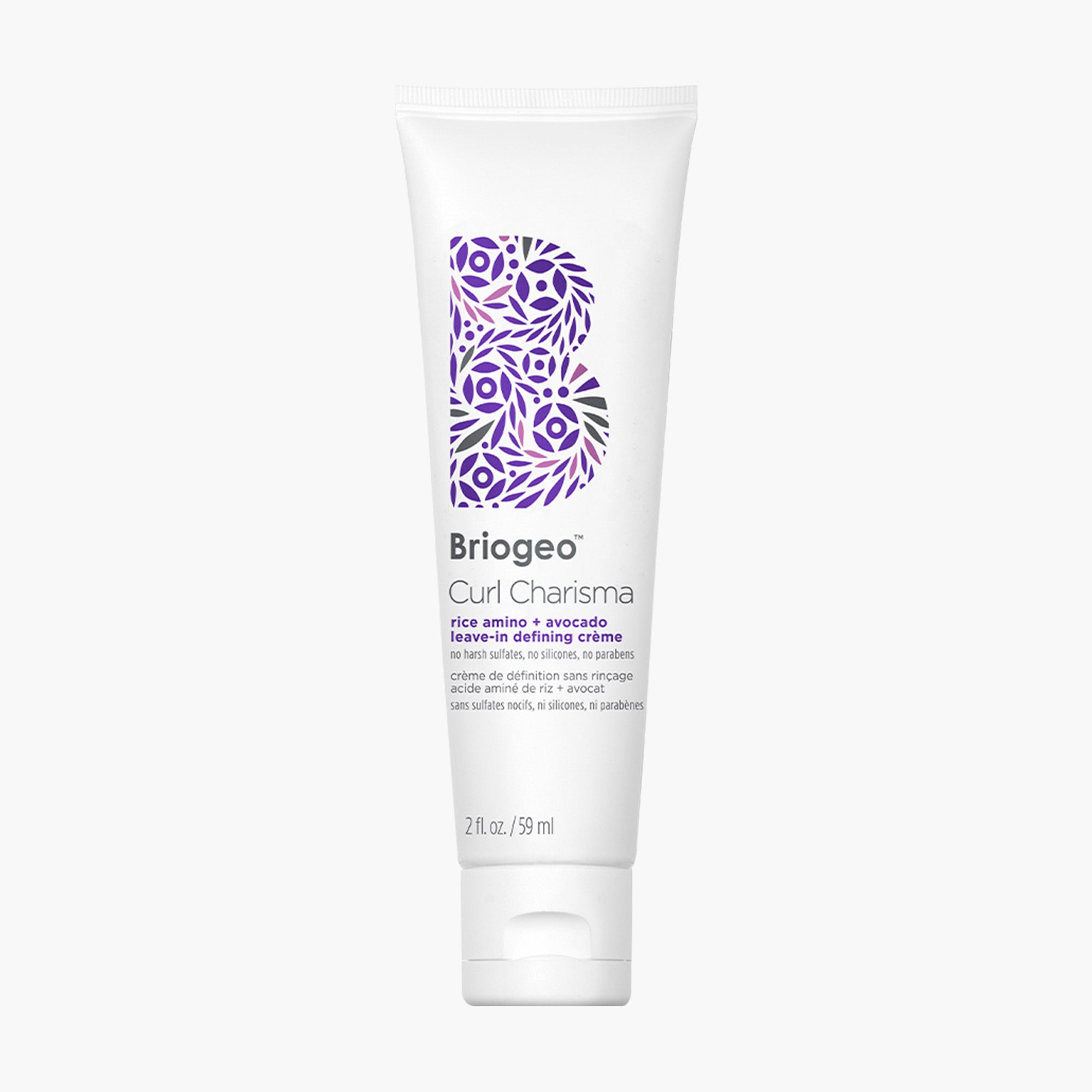 Curl Charisma™ Rice Amino + Avocado Leave-In Defining Crème 2 oz - Briogeo